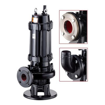 What is the efficiency of a Stirring Sewage Pump?
